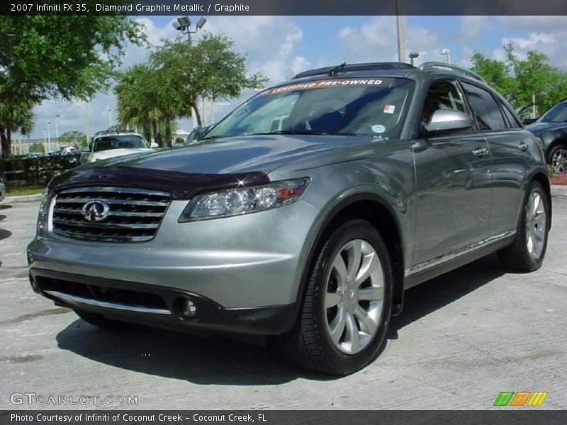 Diamond Graphite Metallic / Graphite 2007 Infiniti FX 35