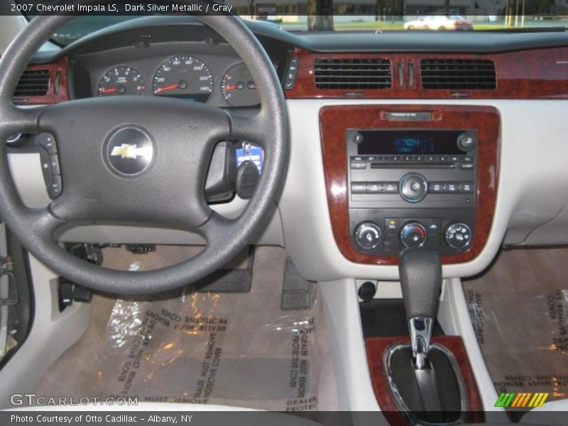 Dark Silver Metallic / Gray 2007 Chevrolet Impala LS