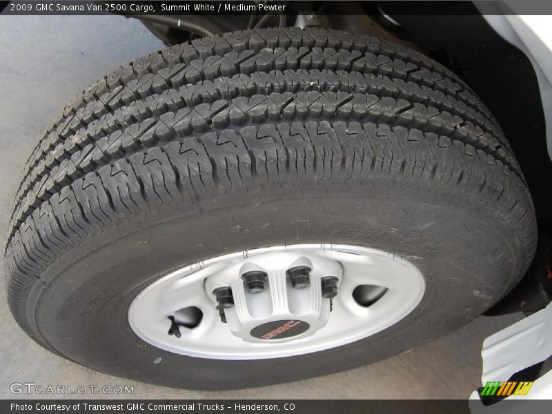 Summit White / Medium Pewter 2009 GMC Savana Van 2500 Cargo