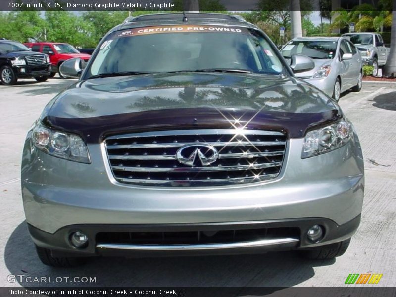 Diamond Graphite Metallic / Graphite 2007 Infiniti FX 35