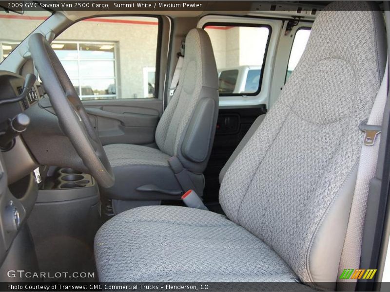Summit White / Medium Pewter 2009 GMC Savana Van 2500 Cargo