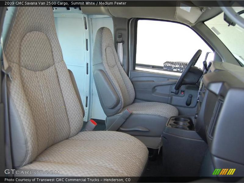 Summit White / Medium Pewter 2009 GMC Savana Van 2500 Cargo