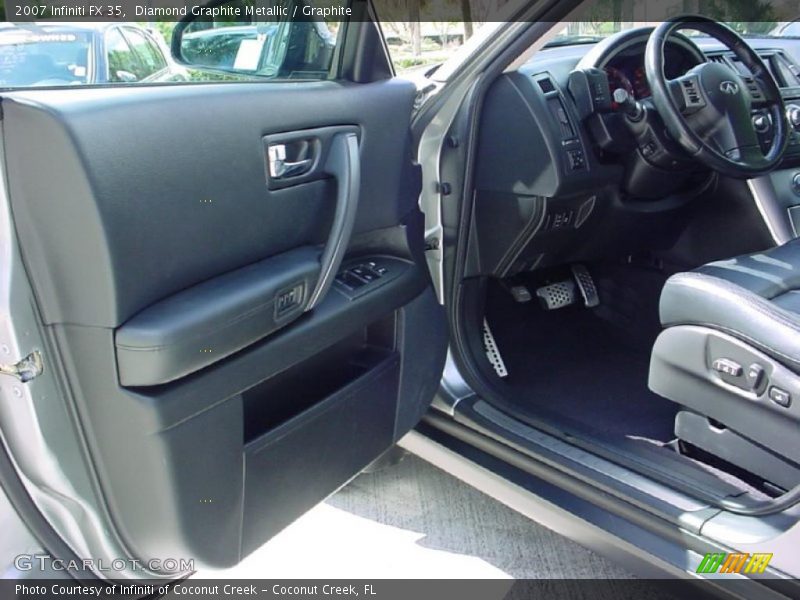 Diamond Graphite Metallic / Graphite 2007 Infiniti FX 35