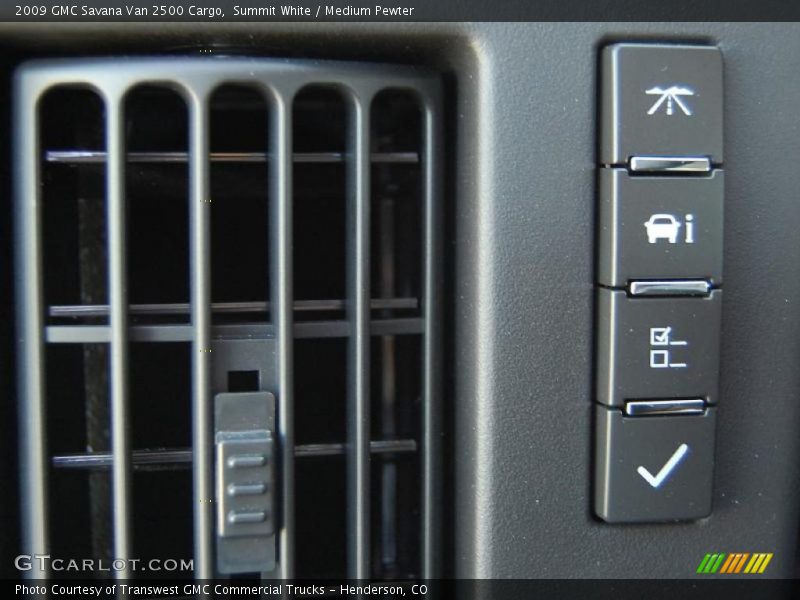 Summit White / Medium Pewter 2009 GMC Savana Van 2500 Cargo