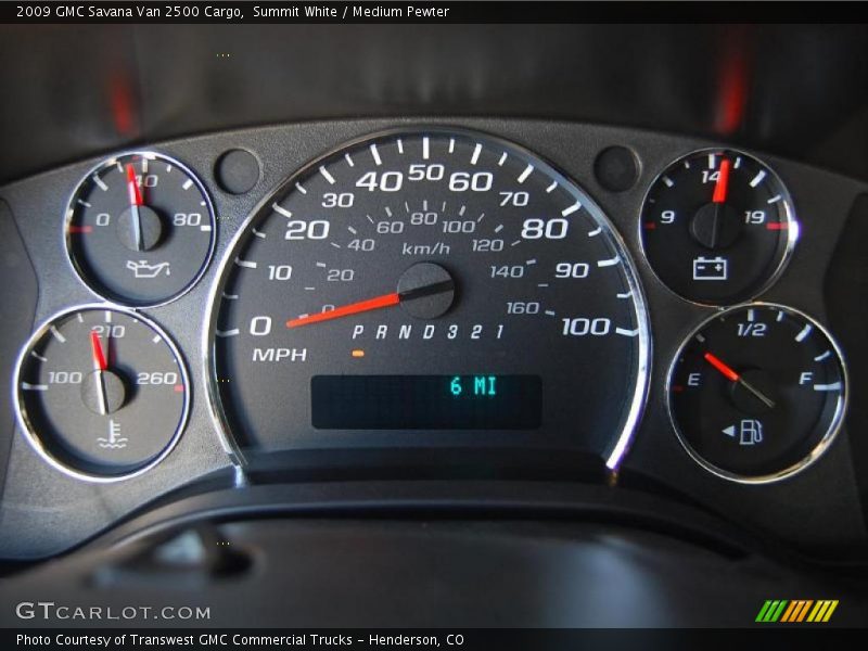 Summit White / Medium Pewter 2009 GMC Savana Van 2500 Cargo
