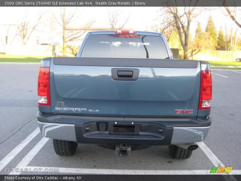 Stealth Gray Metallic / Ebony 2009 GMC Sierra 2500HD SLE Extended Cab 4x4