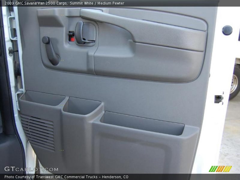 Summit White / Medium Pewter 2009 GMC Savana Van 2500 Cargo