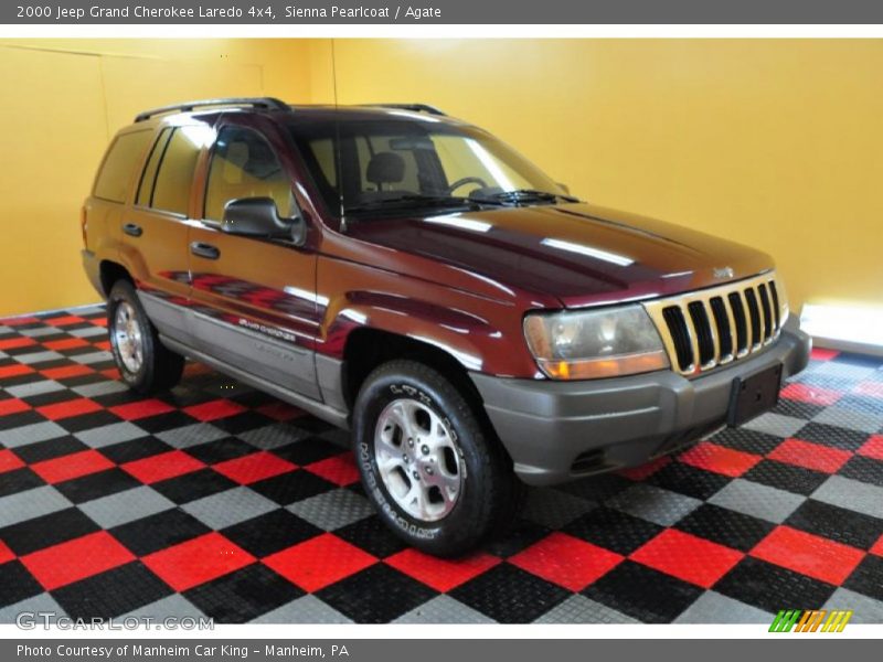 Sienna Pearlcoat / Agate 2000 Jeep Grand Cherokee Laredo 4x4
