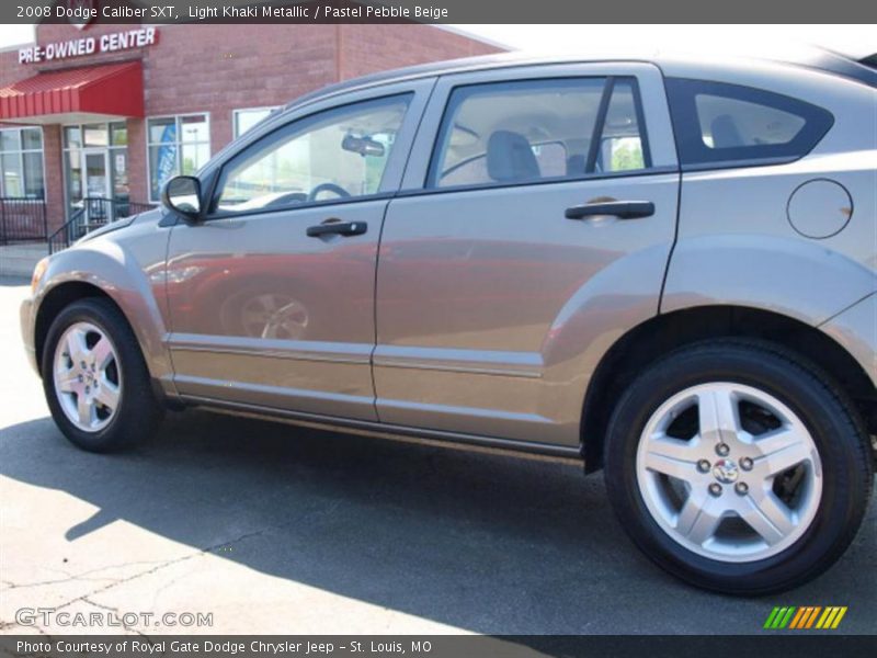 Light Khaki Metallic / Pastel Pebble Beige 2008 Dodge Caliber SXT
