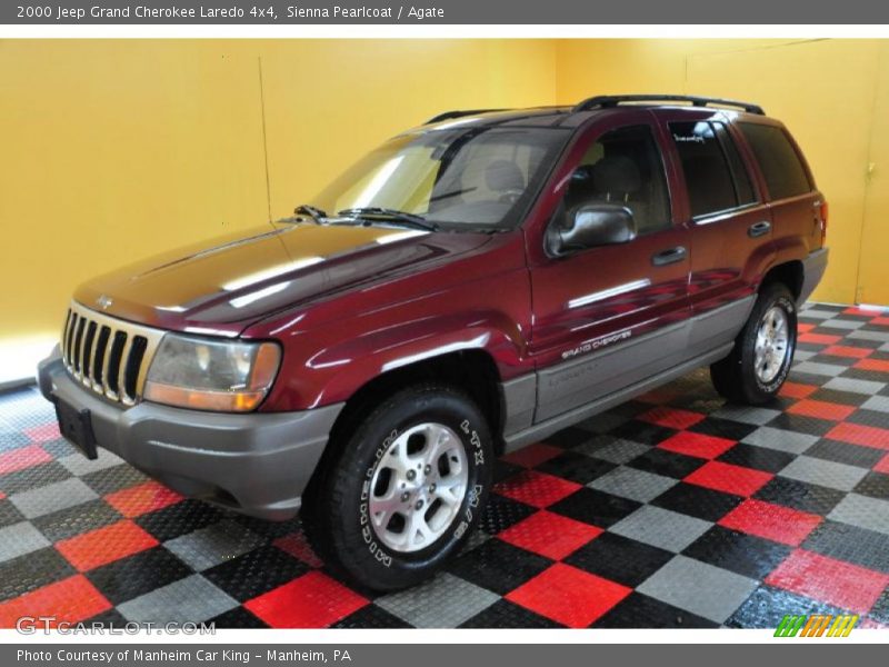 Sienna Pearlcoat / Agate 2000 Jeep Grand Cherokee Laredo 4x4