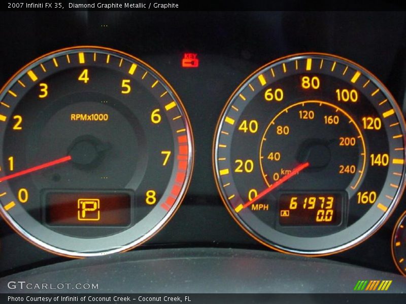 Diamond Graphite Metallic / Graphite 2007 Infiniti FX 35