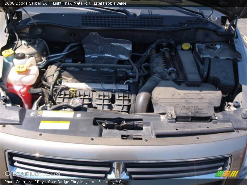 Light Khaki Metallic / Pastel Pebble Beige 2008 Dodge Caliber SXT