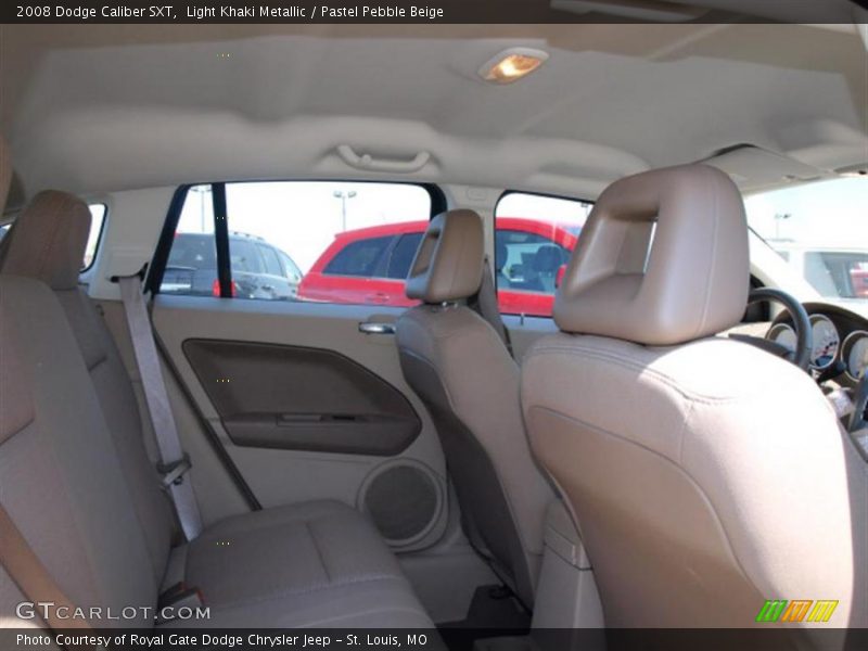 Light Khaki Metallic / Pastel Pebble Beige 2008 Dodge Caliber SXT