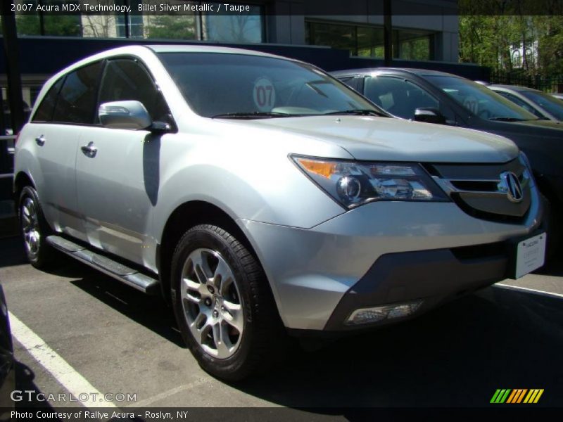 Billet Silver Metallic / Taupe 2007 Acura MDX Technology