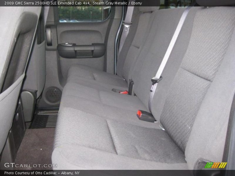 Stealth Gray Metallic / Ebony 2009 GMC Sierra 2500HD SLE Extended Cab 4x4