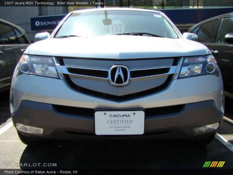 Billet Silver Metallic / Taupe 2007 Acura MDX Technology
