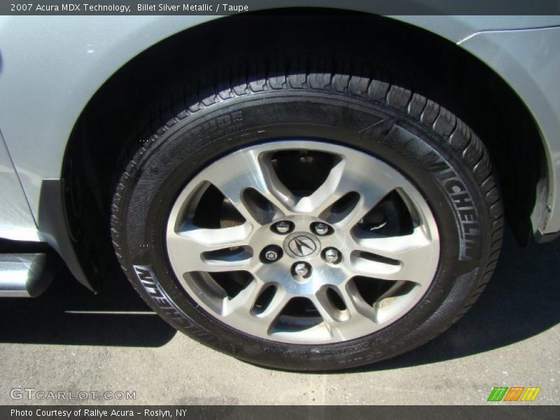 Billet Silver Metallic / Taupe 2007 Acura MDX Technology