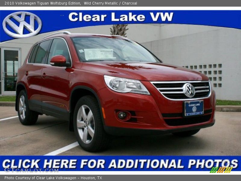 Wild Cherry Metallic / Charcoal 2010 Volkswagen Tiguan Wolfsburg Edition