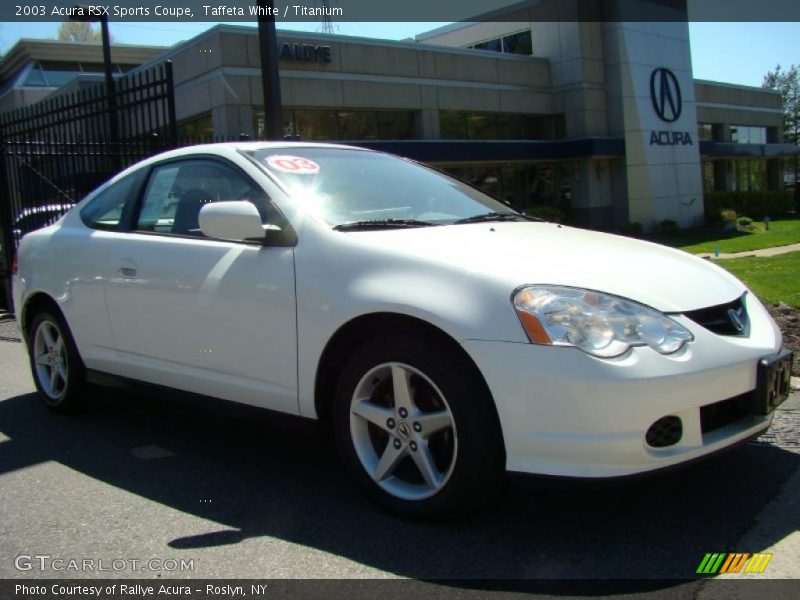 Taffeta White / Titanium 2003 Acura RSX Sports Coupe