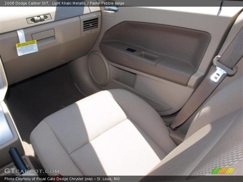 Light Khaki Metallic / Pastel Pebble Beige 2008 Dodge Caliber SXT