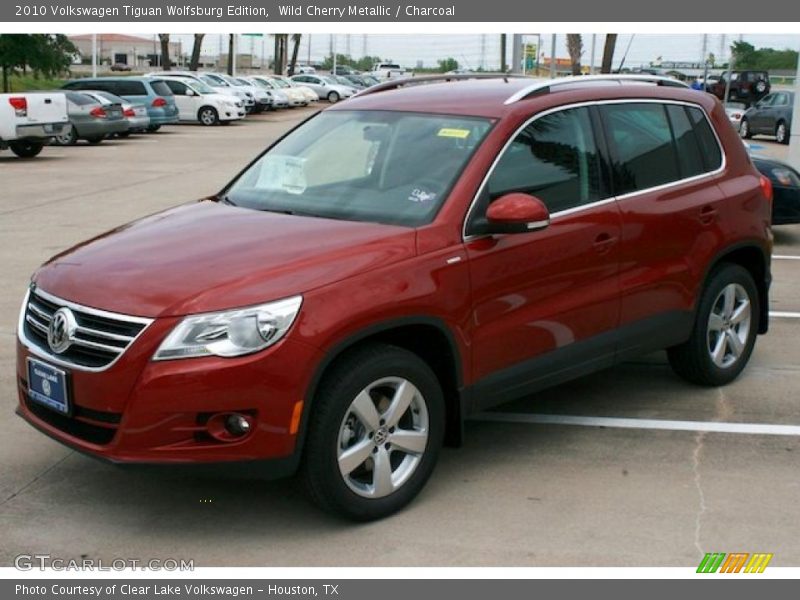 Wild Cherry Metallic / Charcoal 2010 Volkswagen Tiguan Wolfsburg Edition