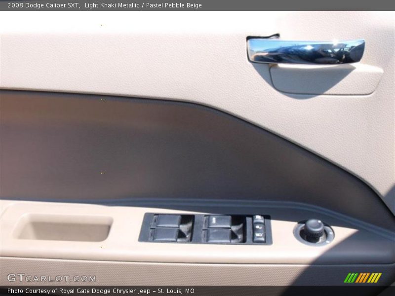 Light Khaki Metallic / Pastel Pebble Beige 2008 Dodge Caliber SXT