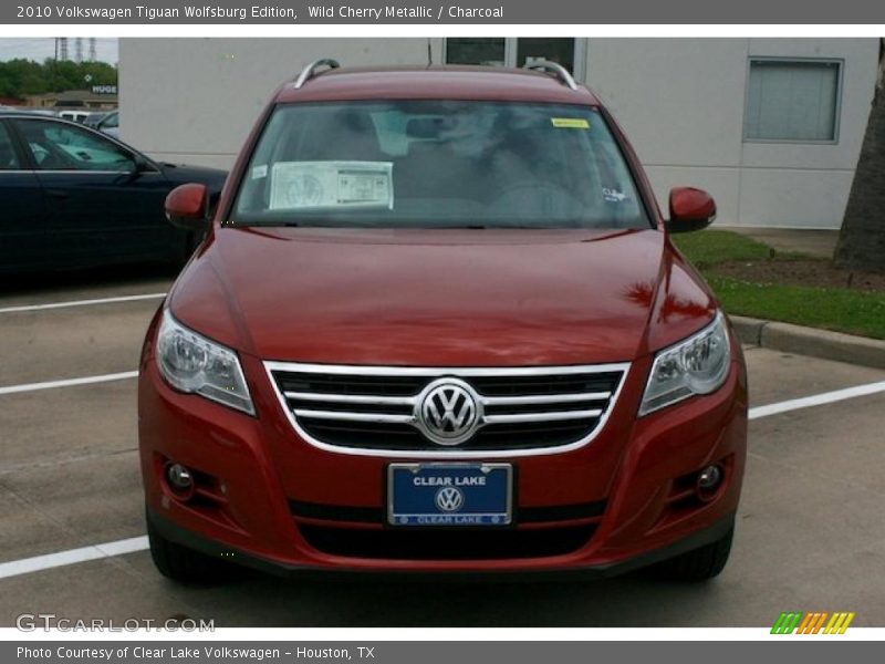 Wild Cherry Metallic / Charcoal 2010 Volkswagen Tiguan Wolfsburg Edition