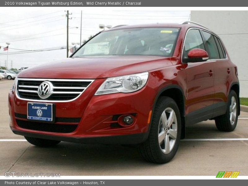 Wild Cherry Metallic / Charcoal 2010 Volkswagen Tiguan Wolfsburg Edition