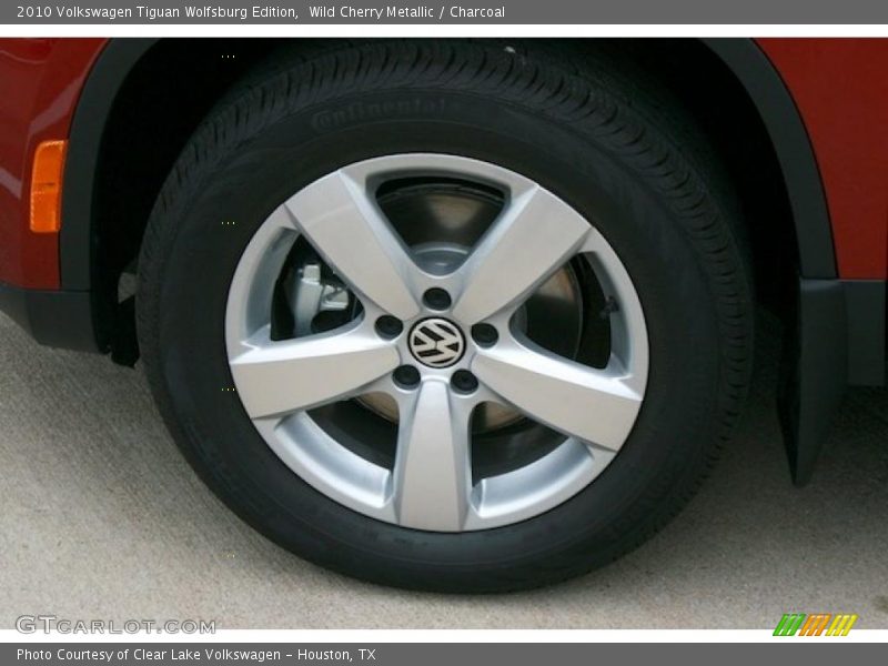 Wild Cherry Metallic / Charcoal 2010 Volkswagen Tiguan Wolfsburg Edition