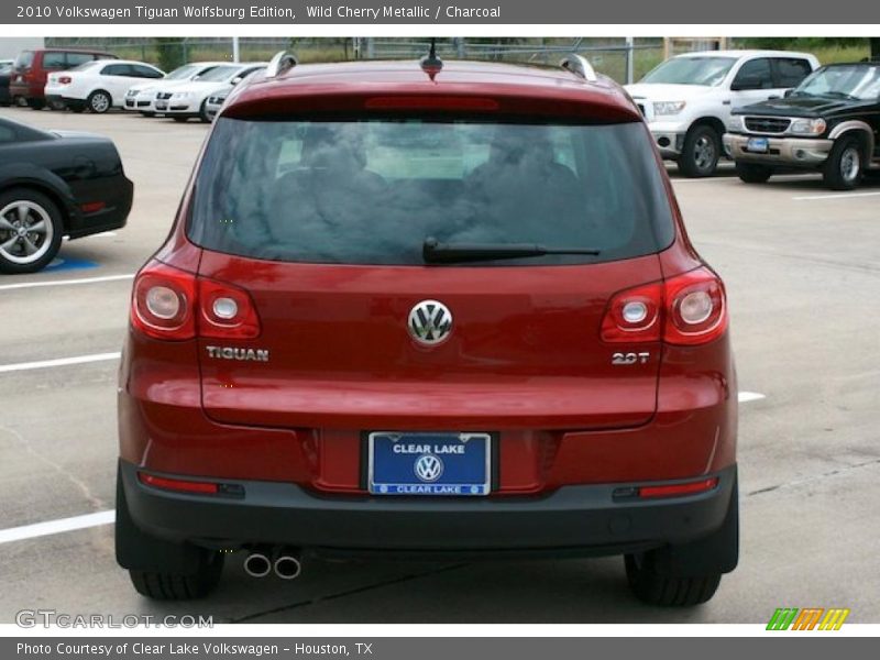Wild Cherry Metallic / Charcoal 2010 Volkswagen Tiguan Wolfsburg Edition
