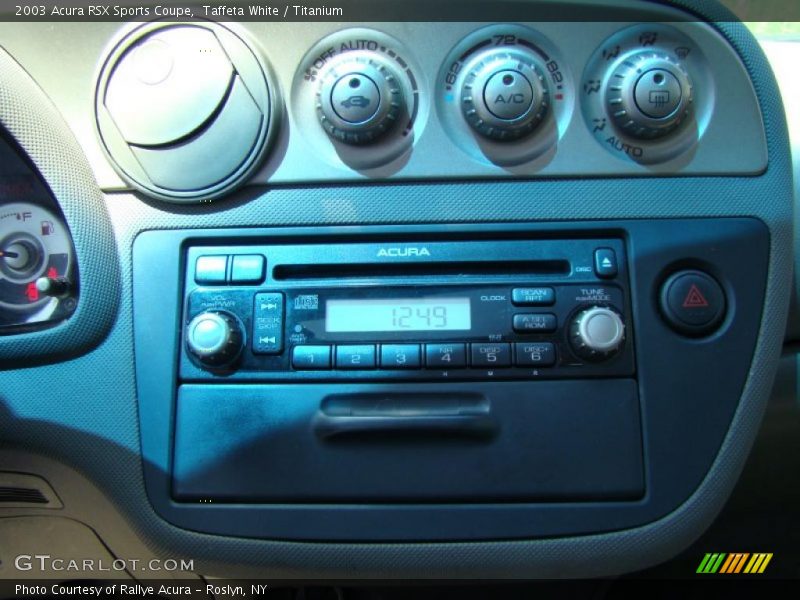 Taffeta White / Titanium 2003 Acura RSX Sports Coupe