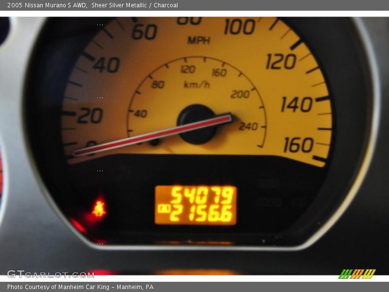 Sheer Silver Metallic / Charcoal 2005 Nissan Murano S AWD