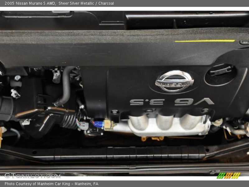 Sheer Silver Metallic / Charcoal 2005 Nissan Murano S AWD