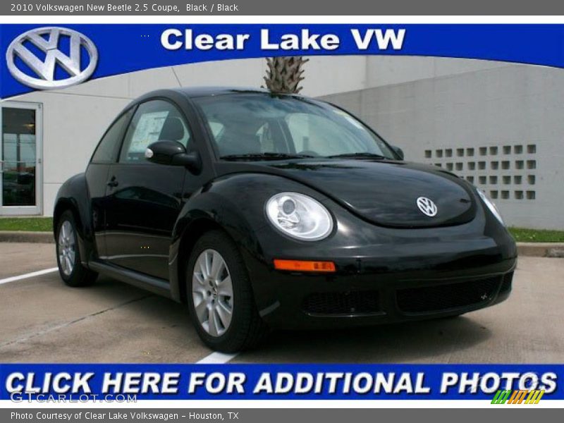 Black / Black 2010 Volkswagen New Beetle 2.5 Coupe