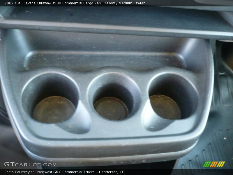 Yellow / Medium Pewter 2007 GMC Savana Cutaway 3500 Commercial Cargo Van