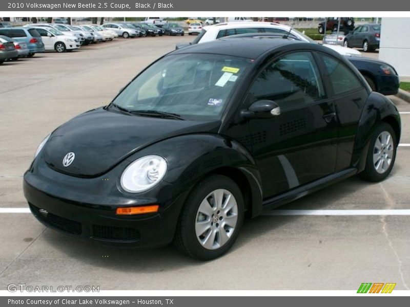 Black / Black 2010 Volkswagen New Beetle 2.5 Coupe