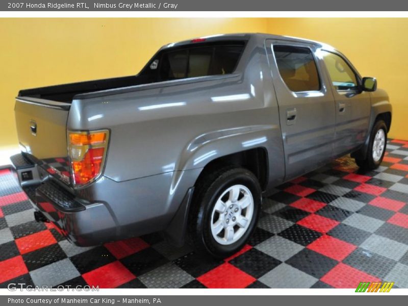 Nimbus Grey Metallic / Gray 2007 Honda Ridgeline RTL