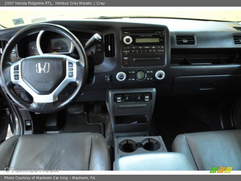 Nimbus Grey Metallic / Gray 2007 Honda Ridgeline RTL