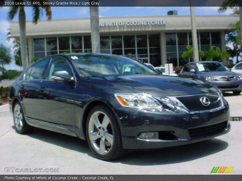 Smoky Granite Mica / Light Gray 2008 Lexus GS 460