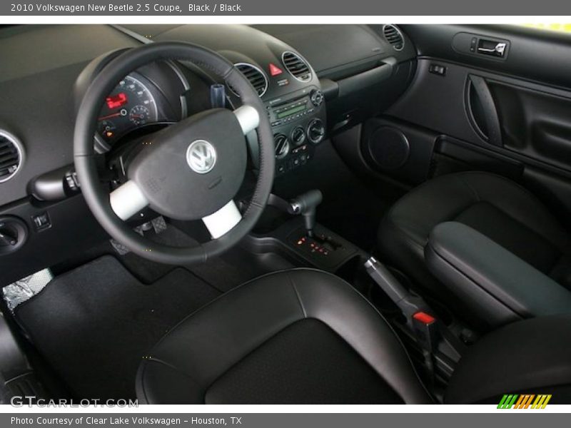 Black / Black 2010 Volkswagen New Beetle 2.5 Coupe
