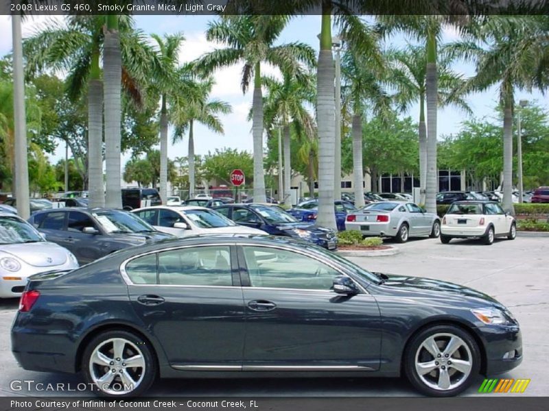 Smoky Granite Mica / Light Gray 2008 Lexus GS 460