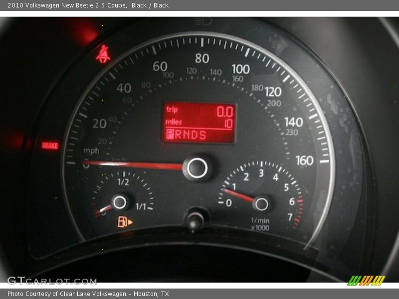 Black / Black 2010 Volkswagen New Beetle 2.5 Coupe