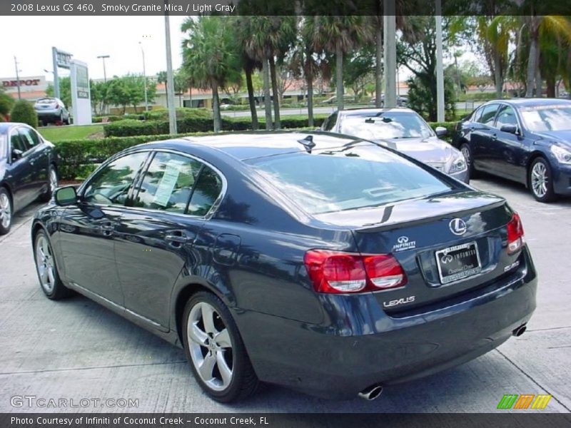 Smoky Granite Mica / Light Gray 2008 Lexus GS 460