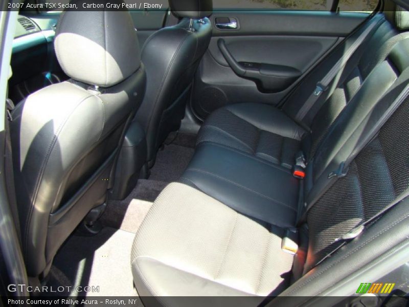 Carbon Gray Pearl / Ebony 2007 Acura TSX Sedan