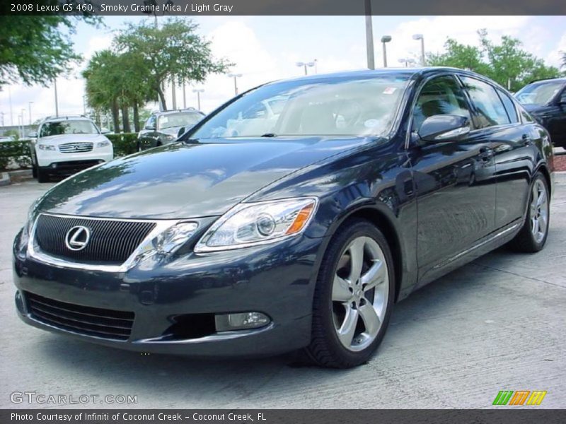 Smoky Granite Mica / Light Gray 2008 Lexus GS 460