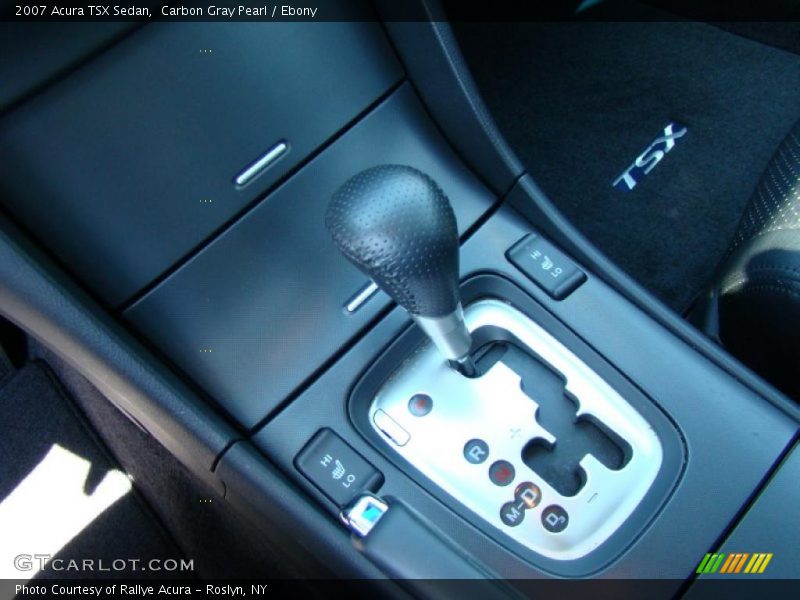 Carbon Gray Pearl / Ebony 2007 Acura TSX Sedan