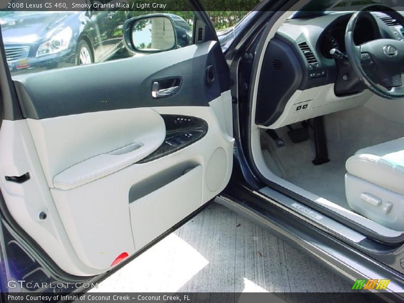 Smoky Granite Mica / Light Gray 2008 Lexus GS 460