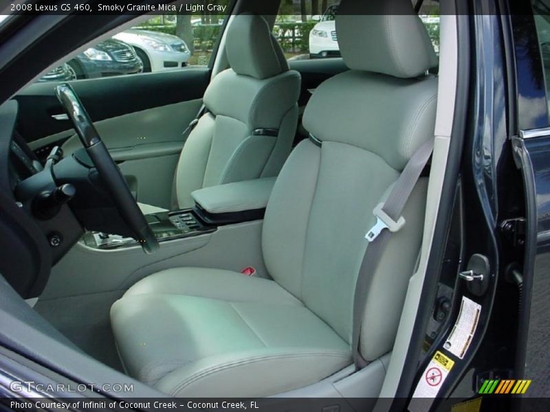 Smoky Granite Mica / Light Gray 2008 Lexus GS 460