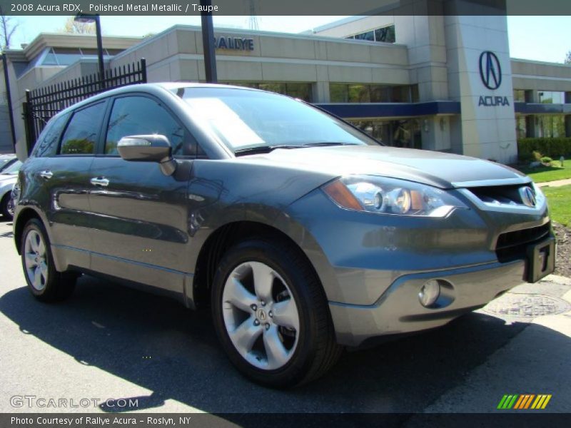 Polished Metal Metallic / Taupe 2008 Acura RDX