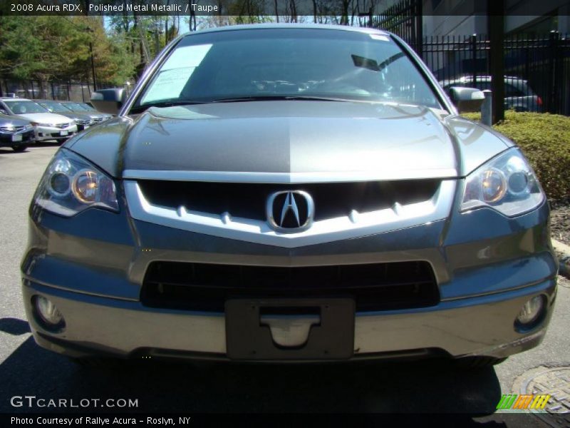 Polished Metal Metallic / Taupe 2008 Acura RDX
